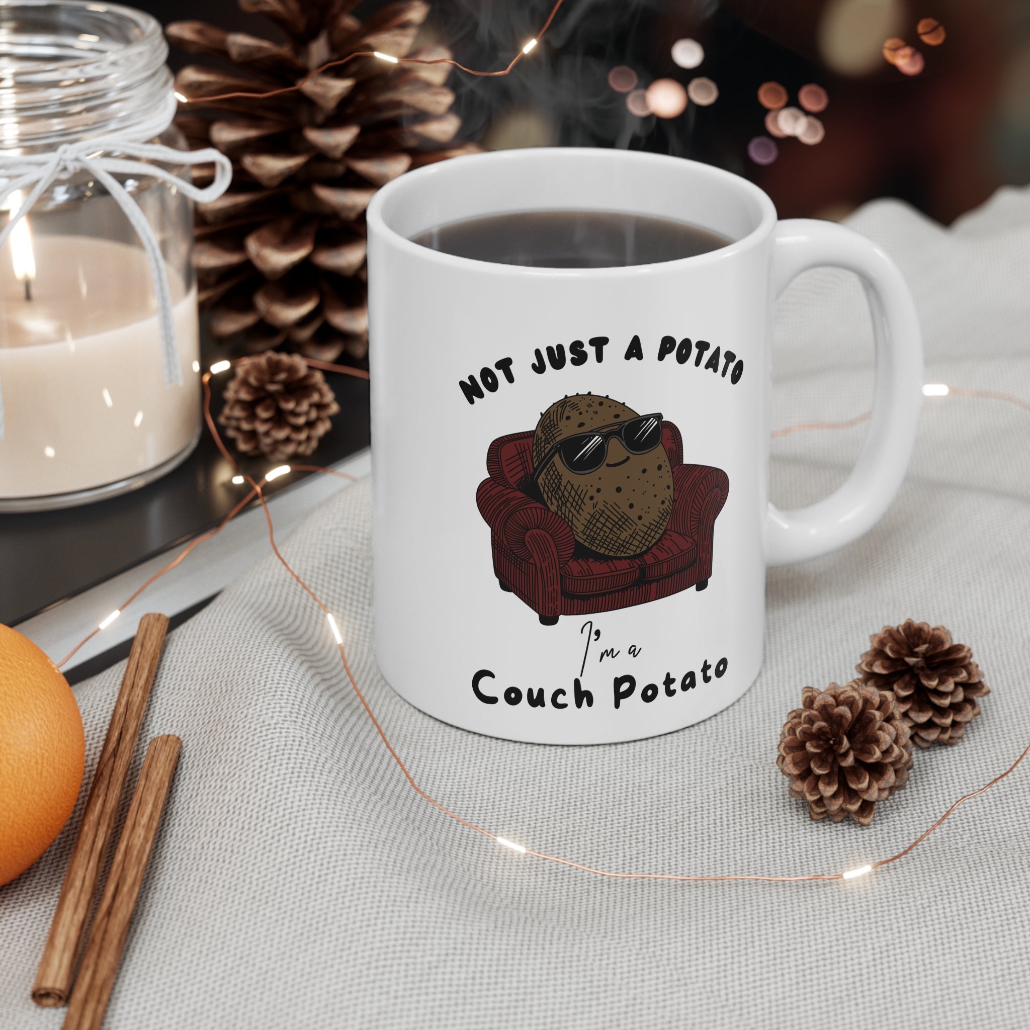 Not Just A Potato I’m A Couch Potato 11oz Ceramic Mug