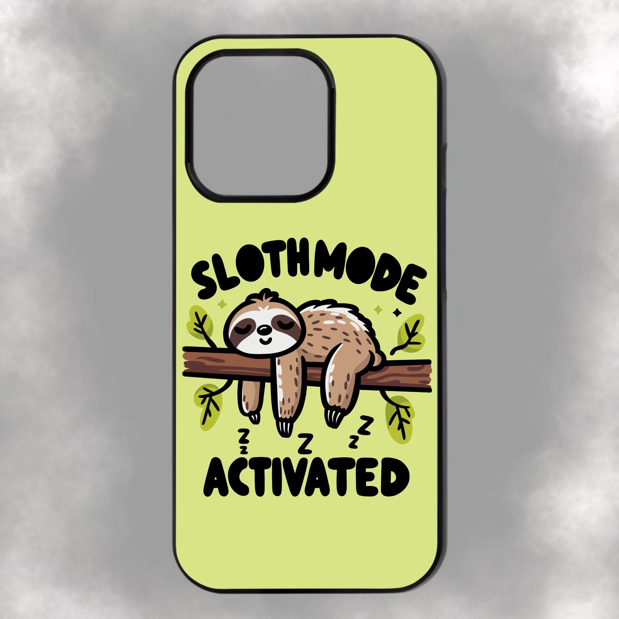 Slothmode Activated iPhone Rubber Phone Case