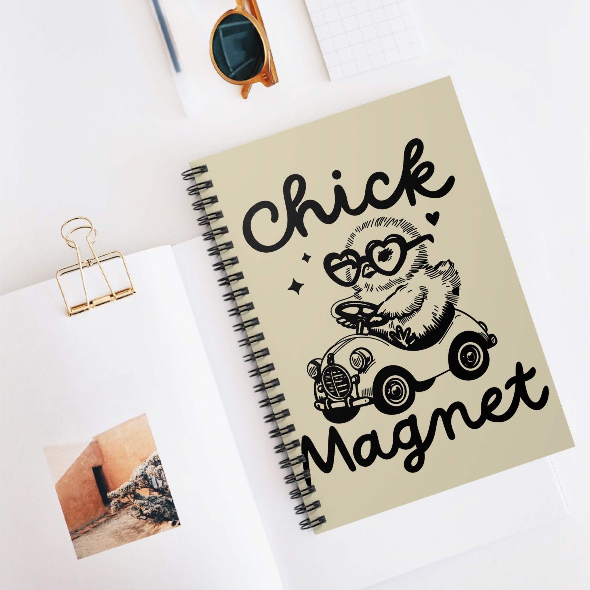 Chick Magnet A5 Lined Notebook