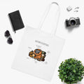 Autumn Essentials White Tote Bag