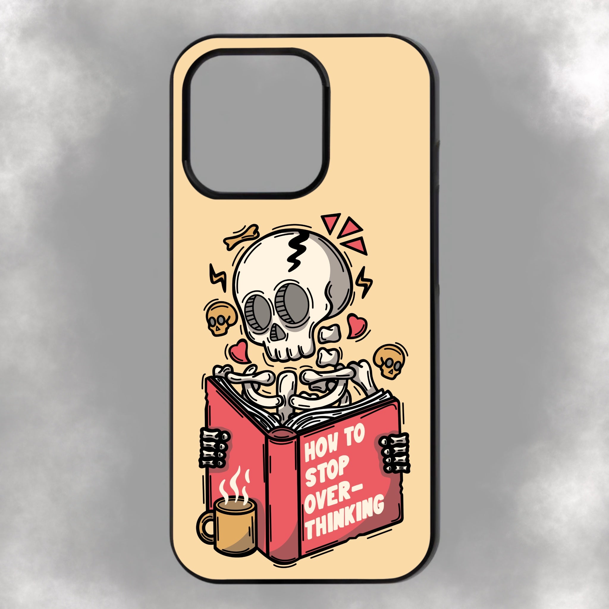 How To Stop Overthinking iPhone Rubber Phone Case
