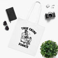 True Crime Junkie White Tote Bag