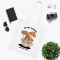 Enjoy Where You Are Now White Tote Bag