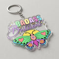 Badass And Brilliant Acrylic Keyring