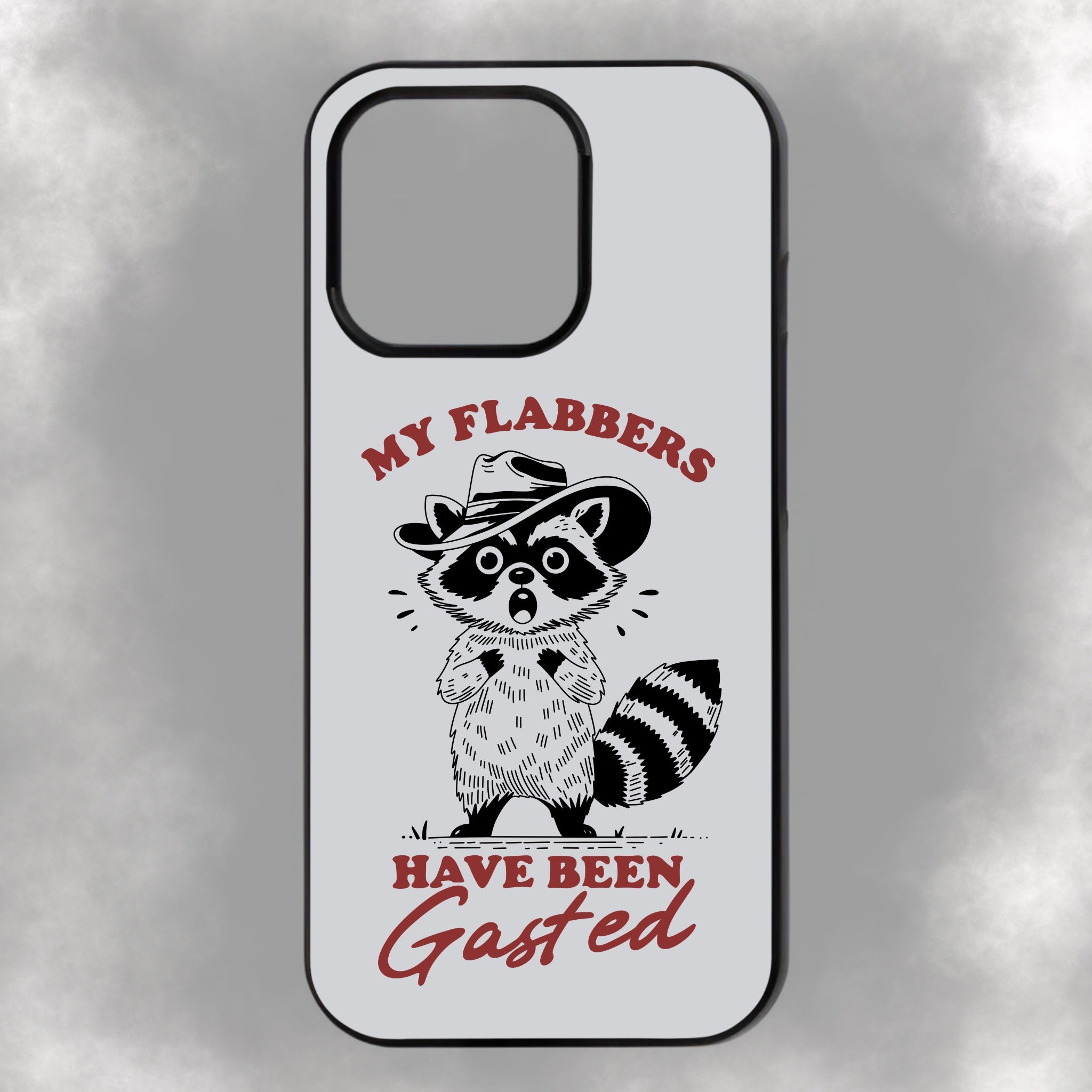My Flabbers Have Been Gasted iPhone Rubber Phone Case