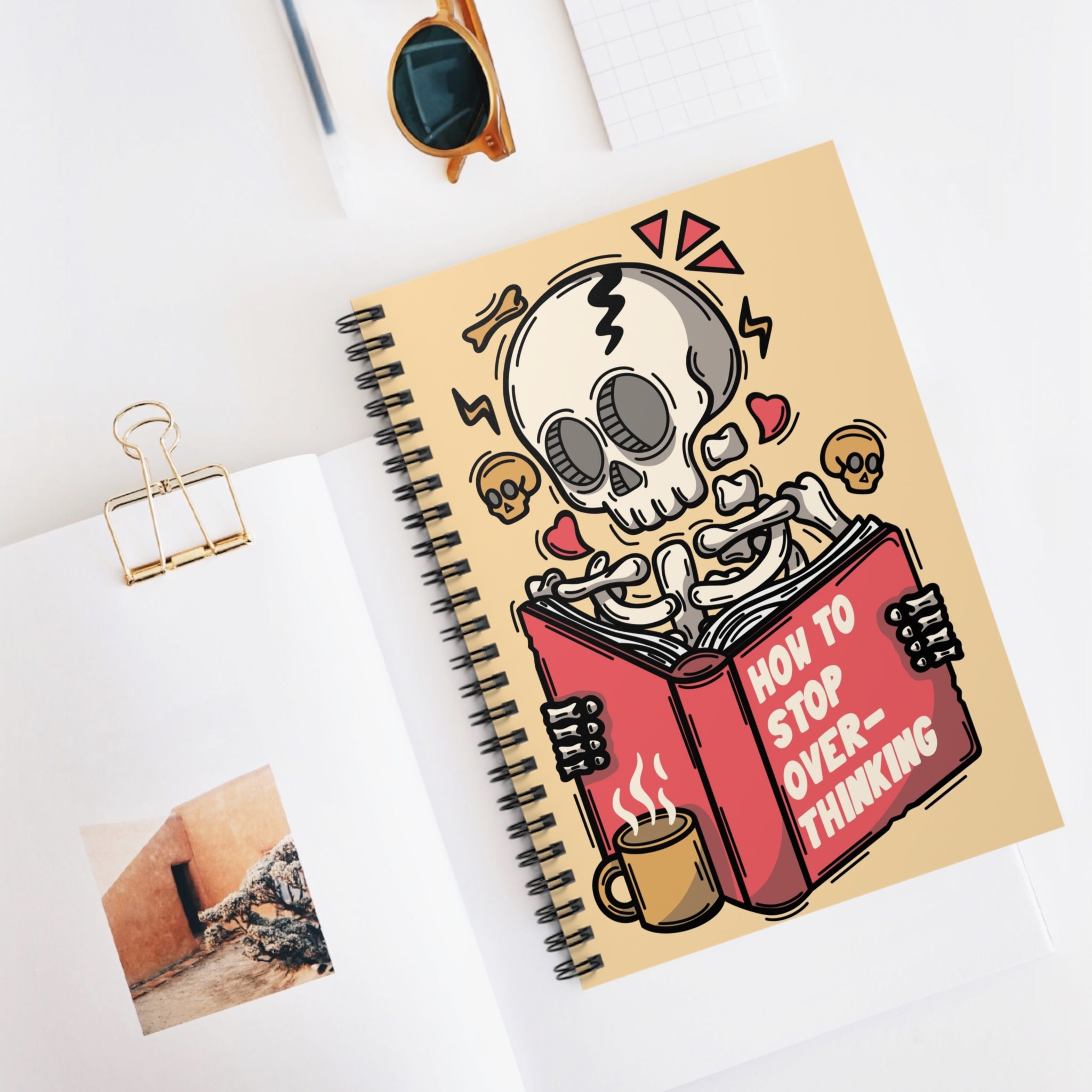 How To Stop Overthinking A5 Lined Notebook