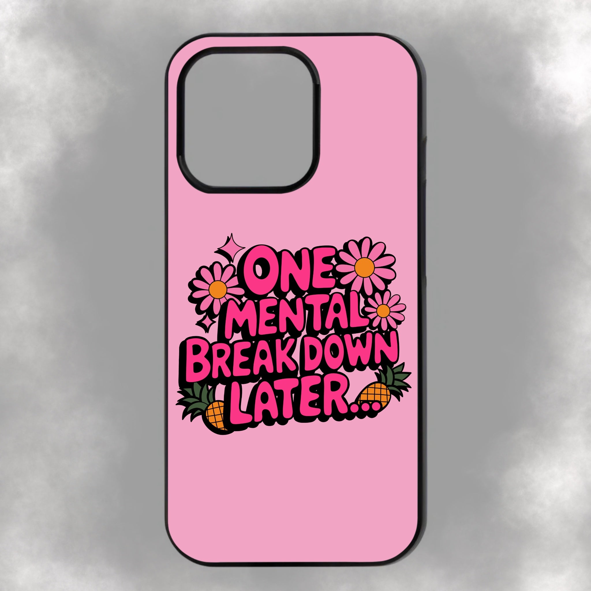 One Mental Breakdown Later… iPhone Rubber Phone Case