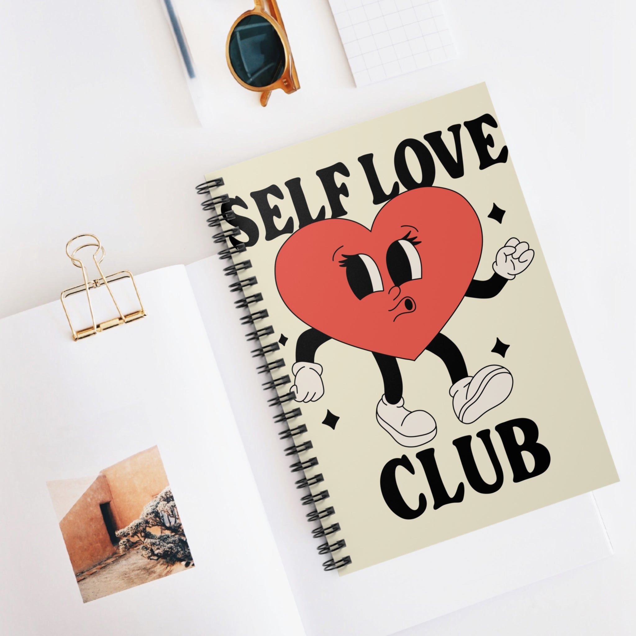 Self Love Club A5 Lined Notebook