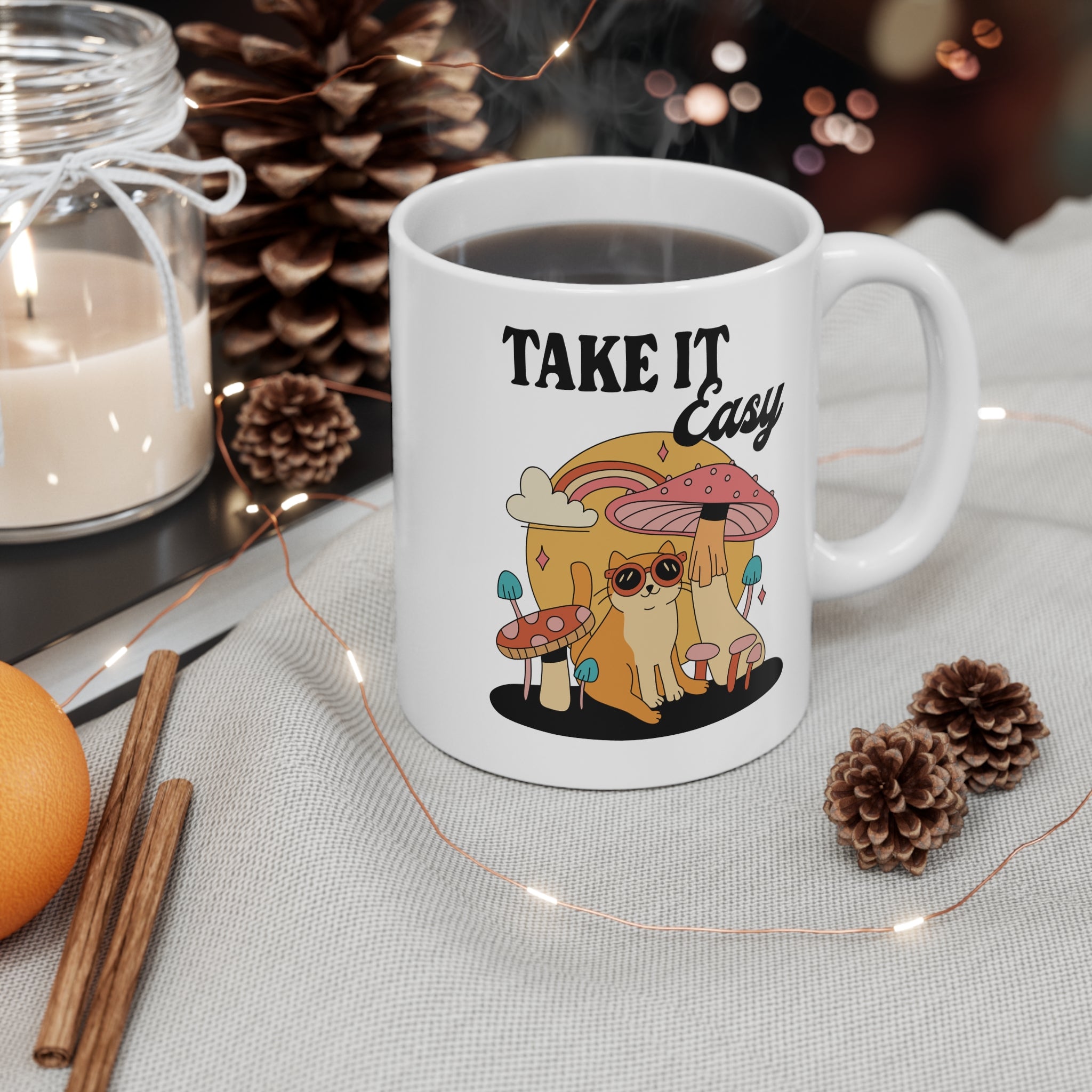 Take It Easy 11oz Ceramic Mug