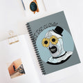 Art The Clown A5 Lined Notebook