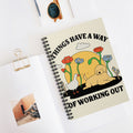 Things Have A Way Of Working Out A5 Lined Notebook