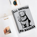All Oopsies No Daisies A5 Lined Notebook