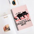 I’m Not Lazy I’m Just In Energy Saving Mode A5 Lined Notebook