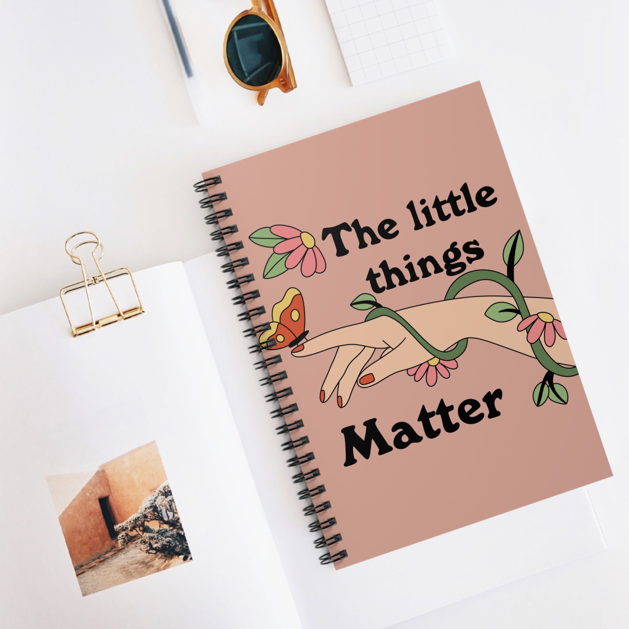 The Little Things Matter A5 Lined Notebook