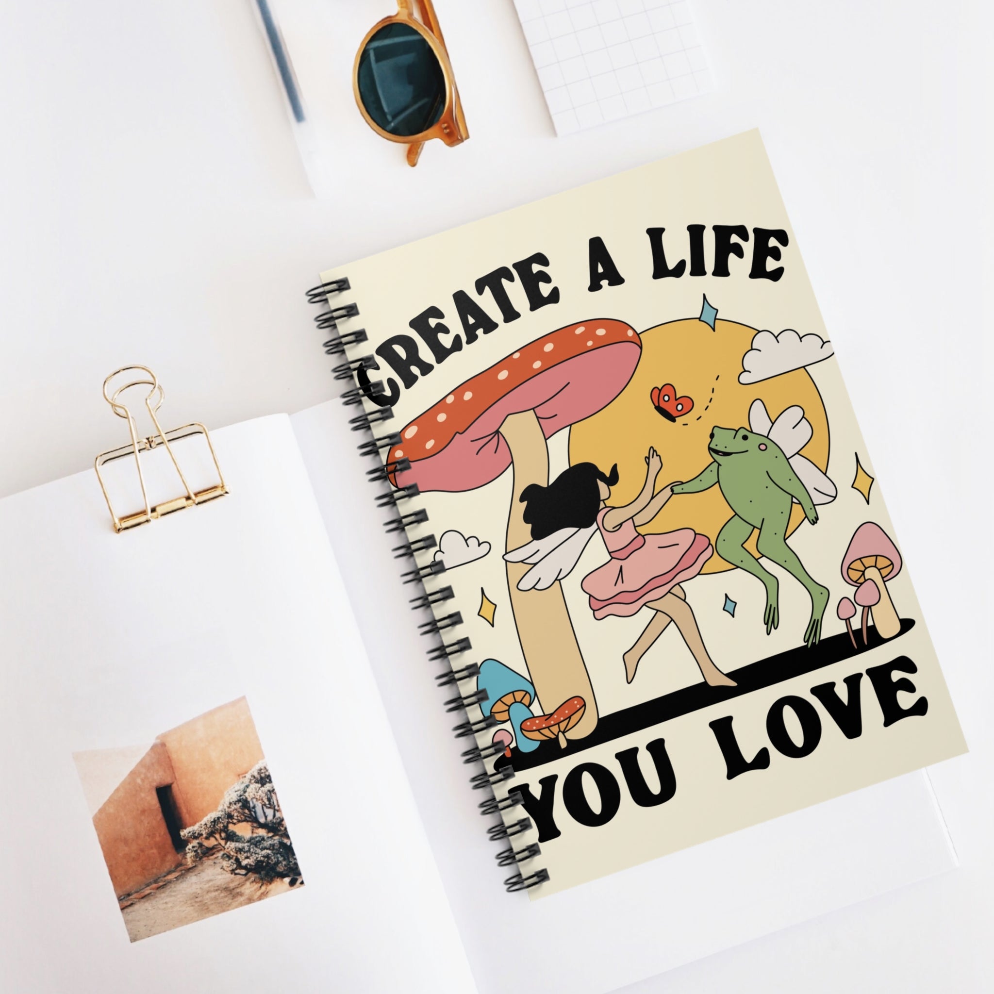 Create A Life You Love A5 Lined Notebook