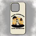 More Espresso Less Depresso iPhone Rubber Phone Case