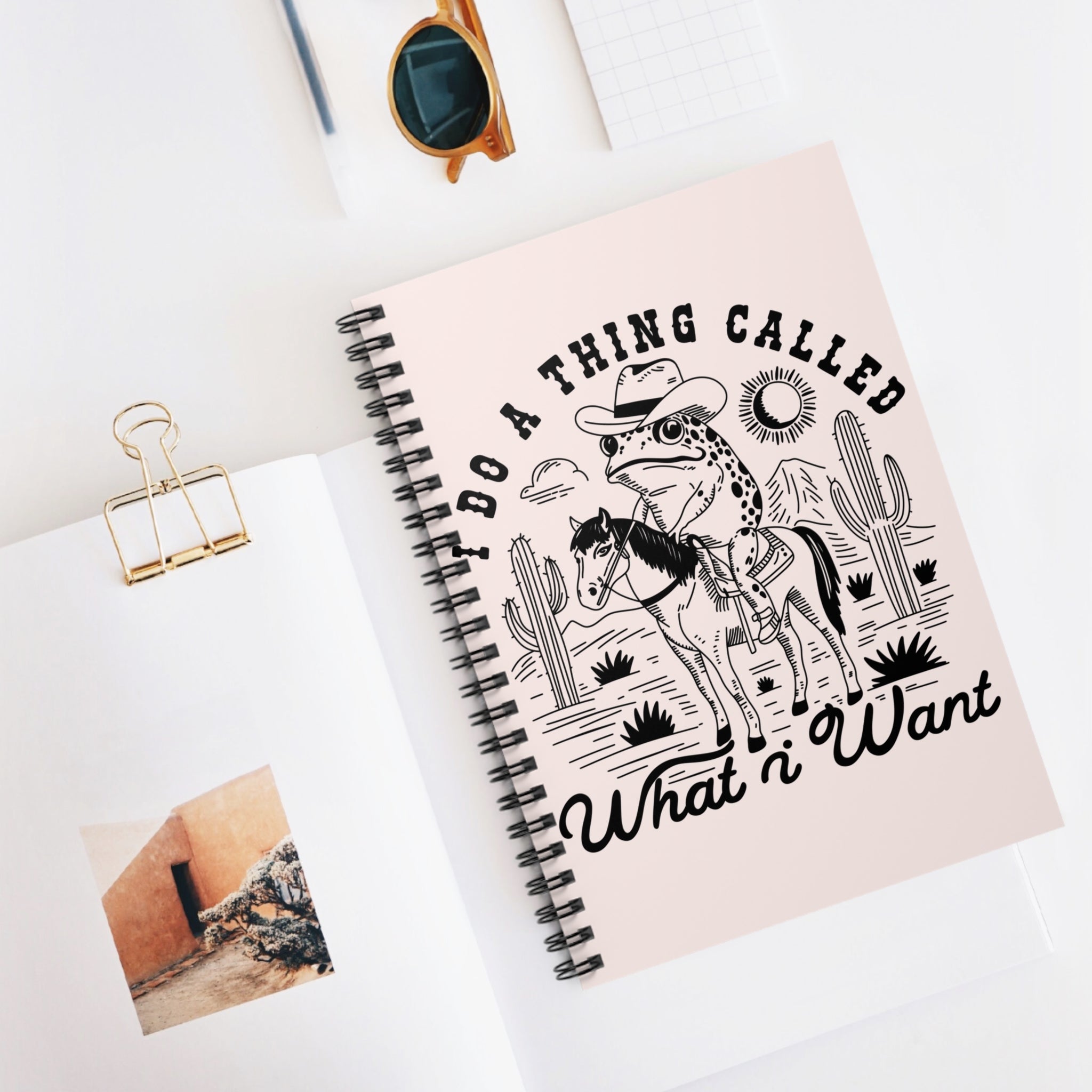 I Do A Thing Called What I Want A5 Lined Notebook