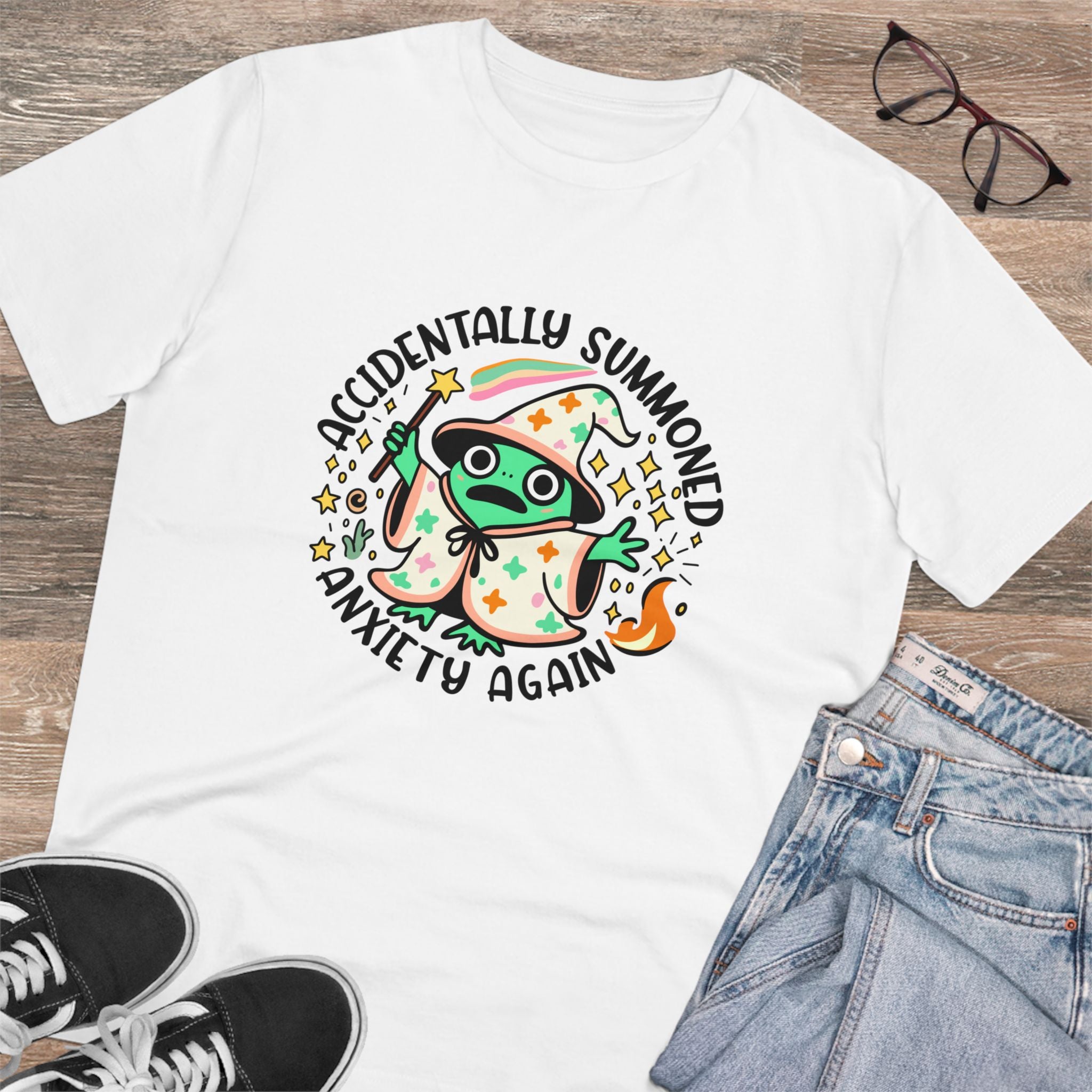 Accidentally Summoned Anxiety Again Unisex T-Shirt