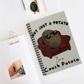 Not Just A Potato I’m A Couch Potato A5 Lined Notebook