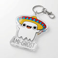 Ami-Ghost Acrylic Keyring