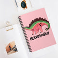 Melonsaurus A5 Lined Notebook