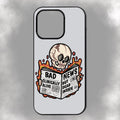 Bad News Clinically Alive But Dead Inside iPhone Rubber Phone Case