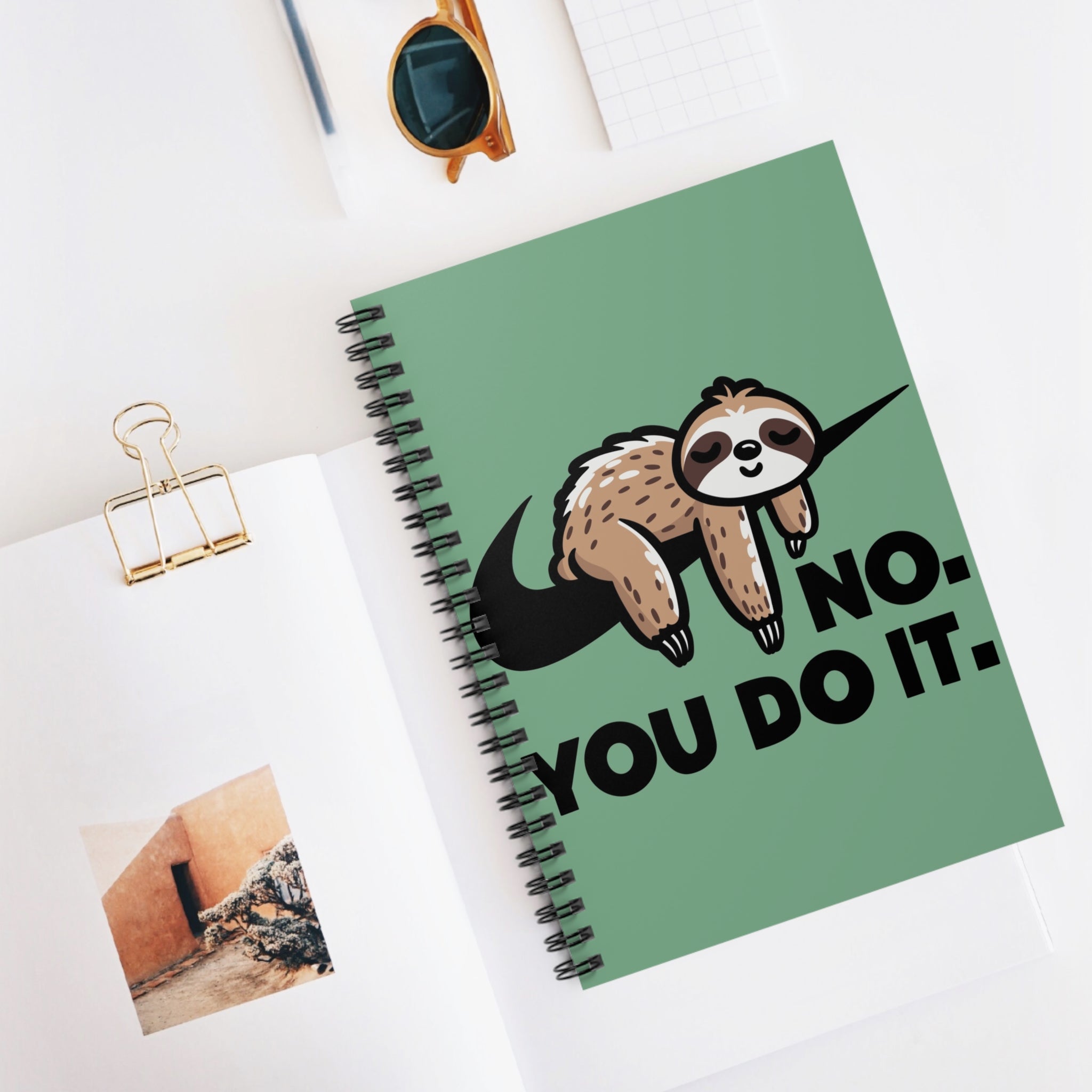 No. You Do It. A5 Lined Notebook