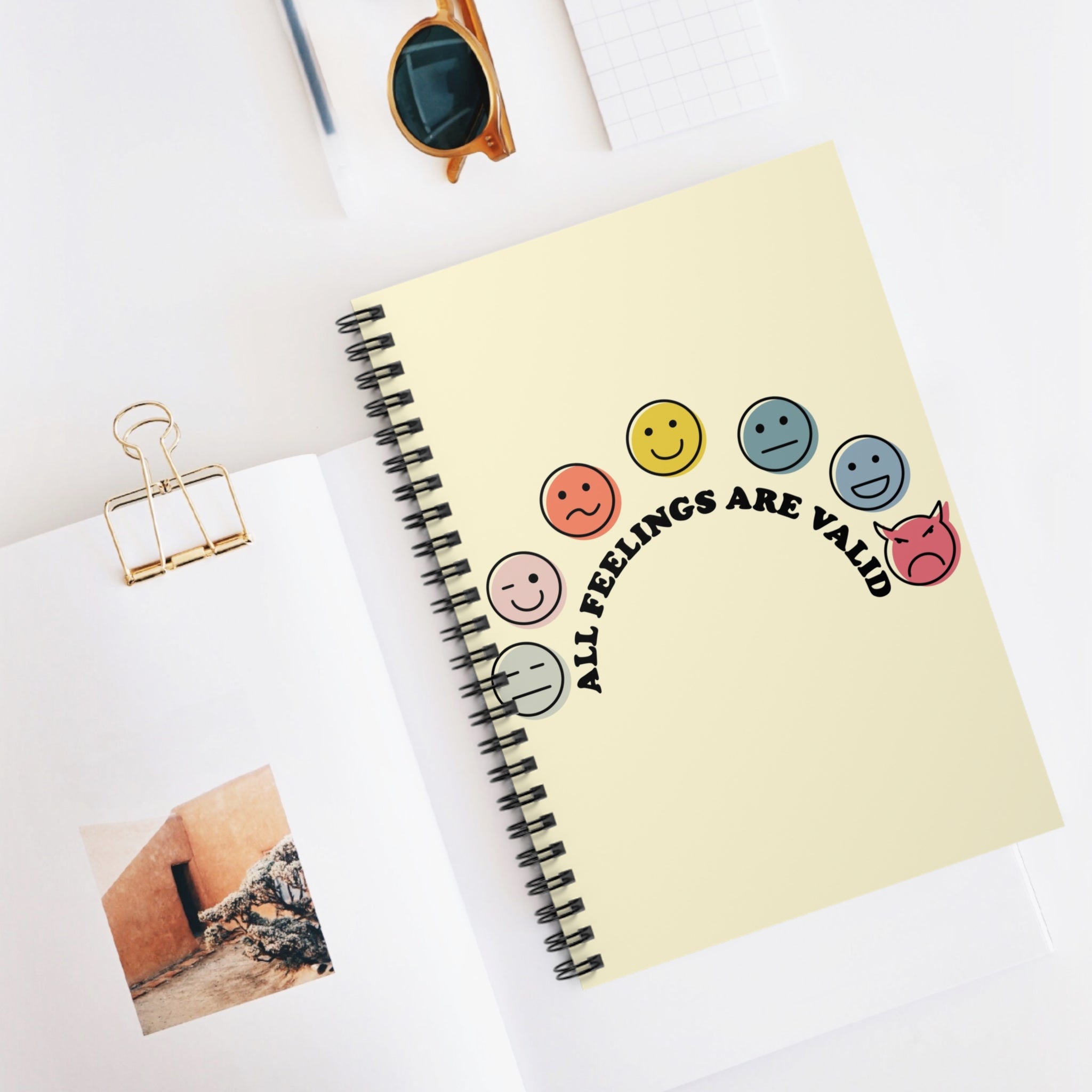 All Feelings Are Valid A5 Lined Notebook