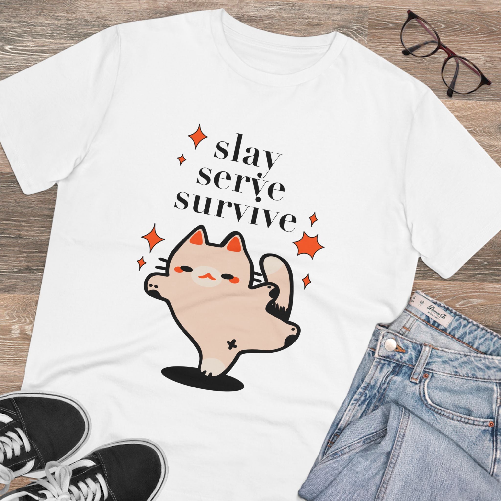 Slay Serve Survive Unisex T-Shirt