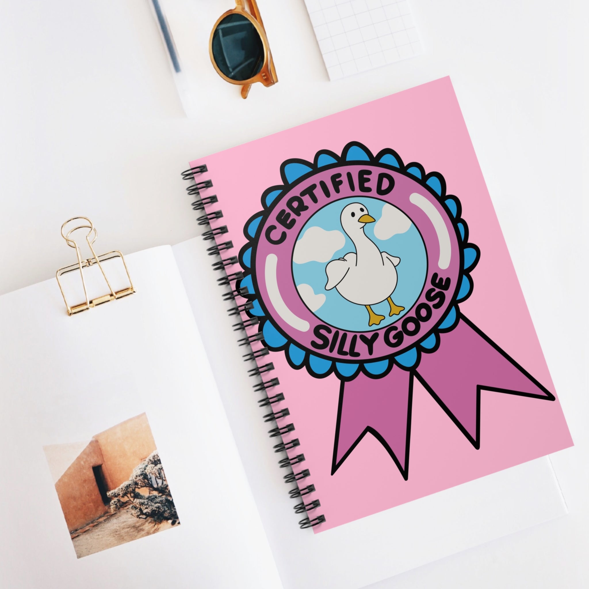 Certified Silly Goose A5 Lined Notebook