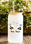 Boo Bees 12oz Frosted Glass Tumbler