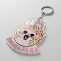 Burn Madafaka Acrylic Keyring