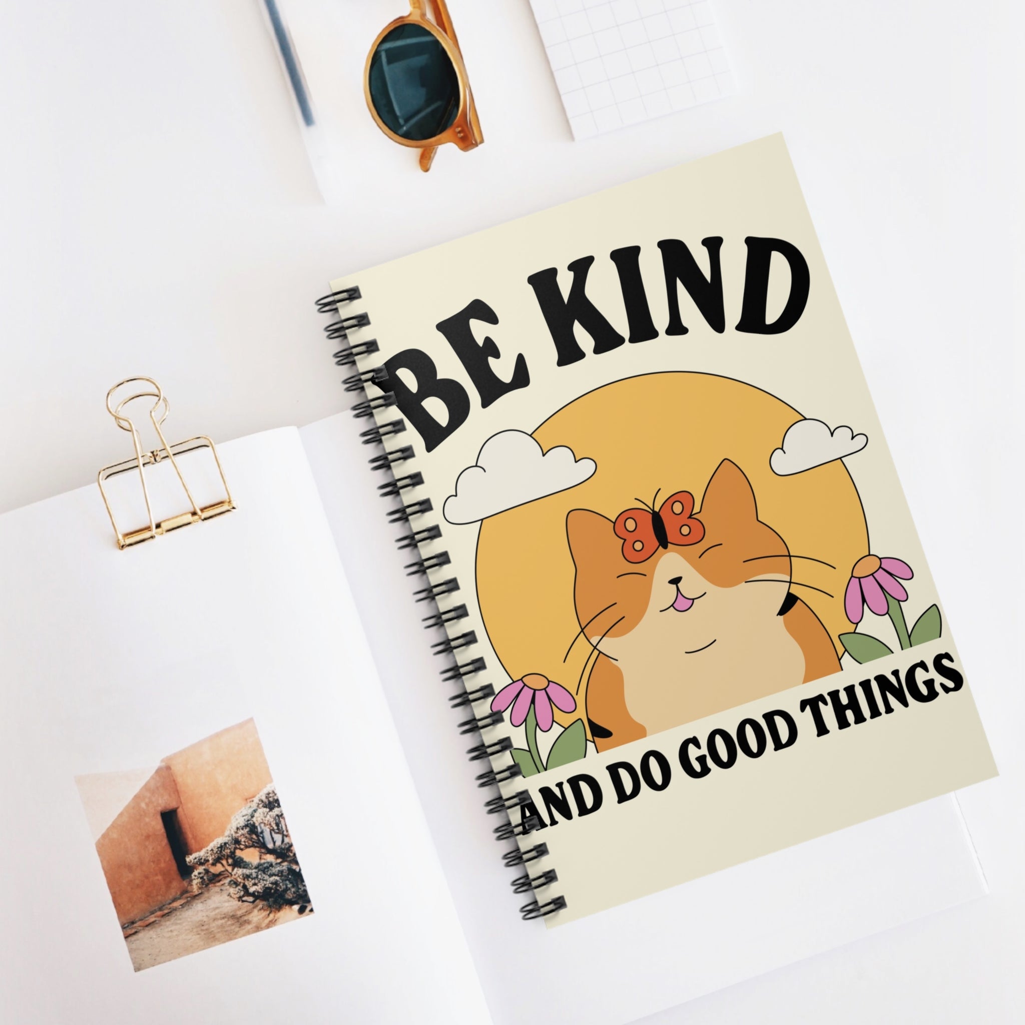 Be Kind And Do Good Things A5 Lined Notebook