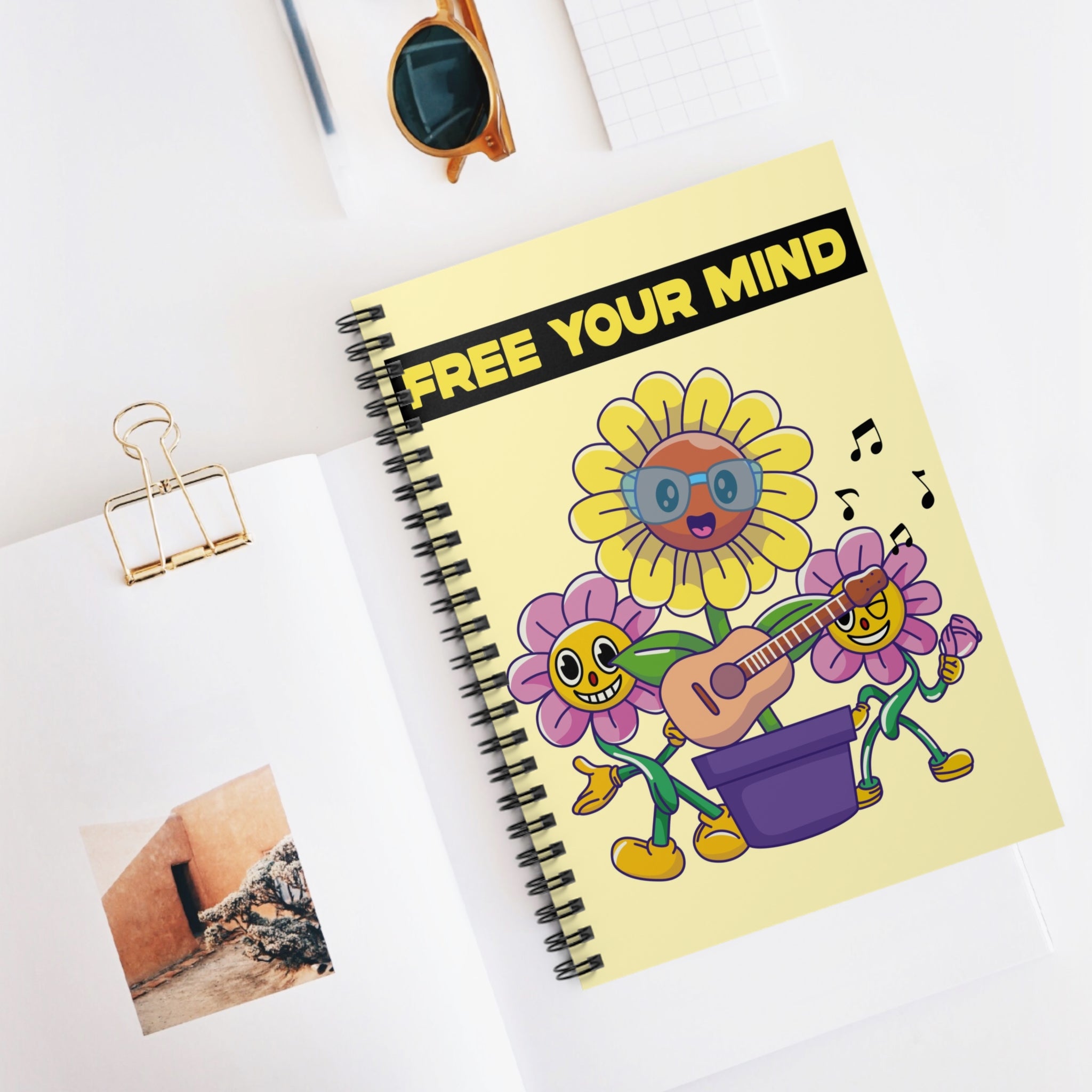 Free Your Mind A5 Lined Notebook