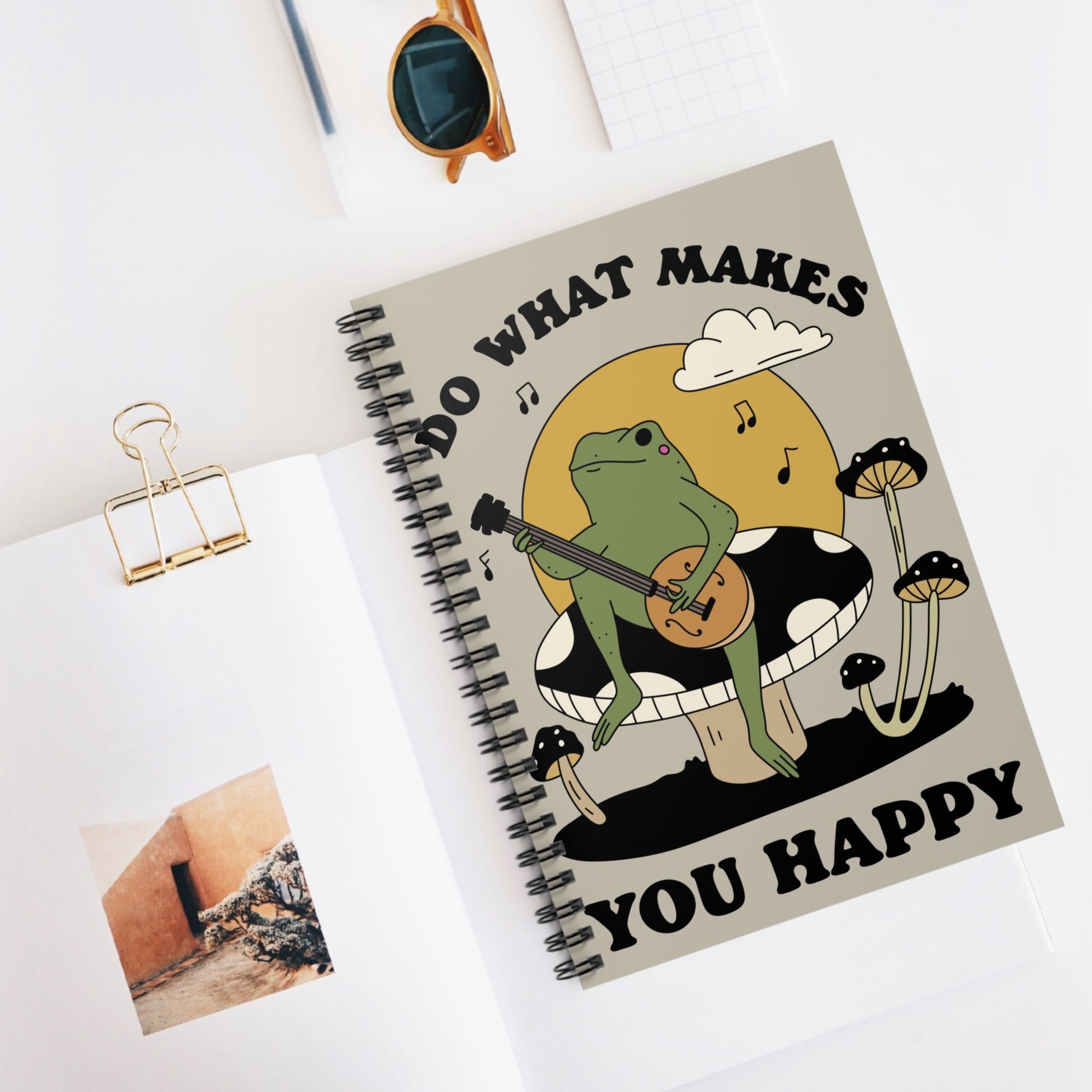 Do What Makes You Happy A5 Lined Notebook