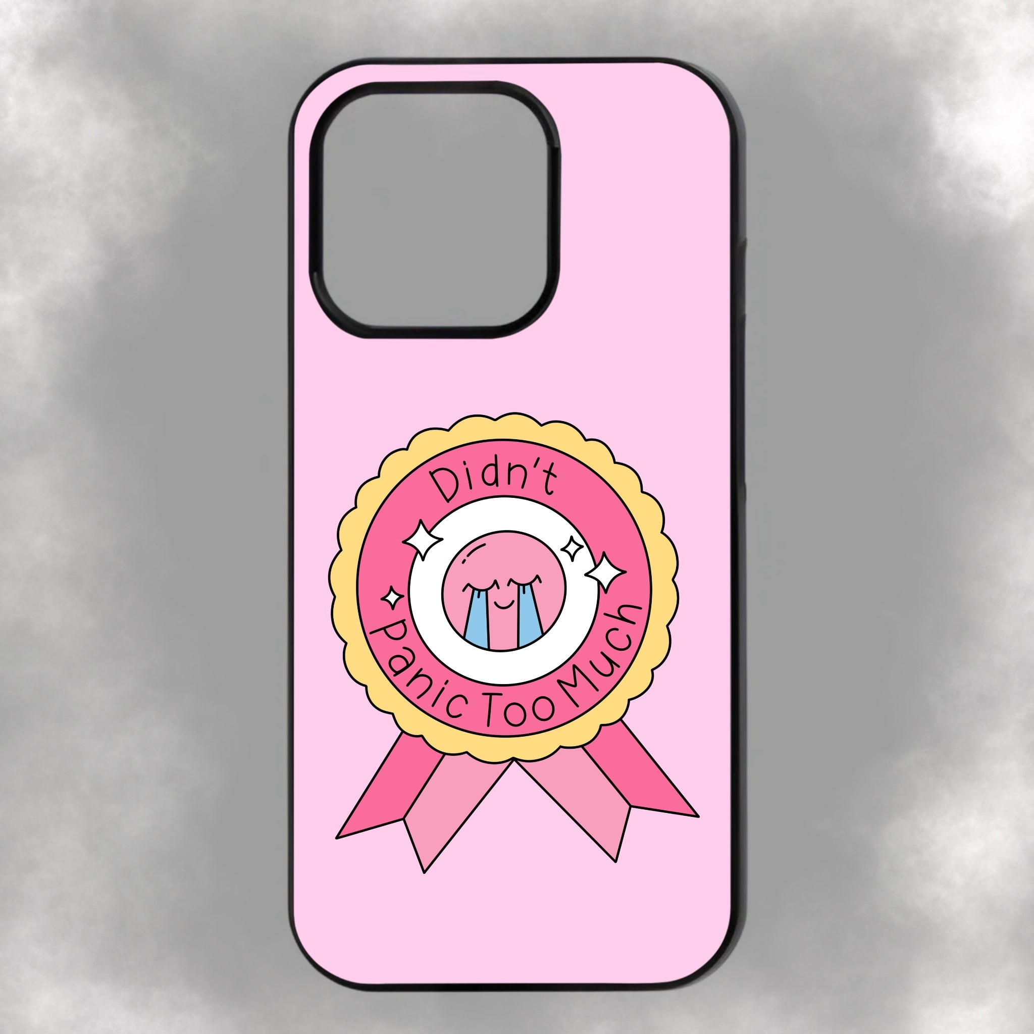 Didn’t Panic Too Much iPhone Rubber Phone Case