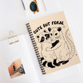 Cute But Feral A5 Lined Notebook