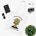 Protect Your Peace White Tote Bag