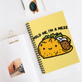 Hold Me, I’m A Mess A5 Lined Notebook