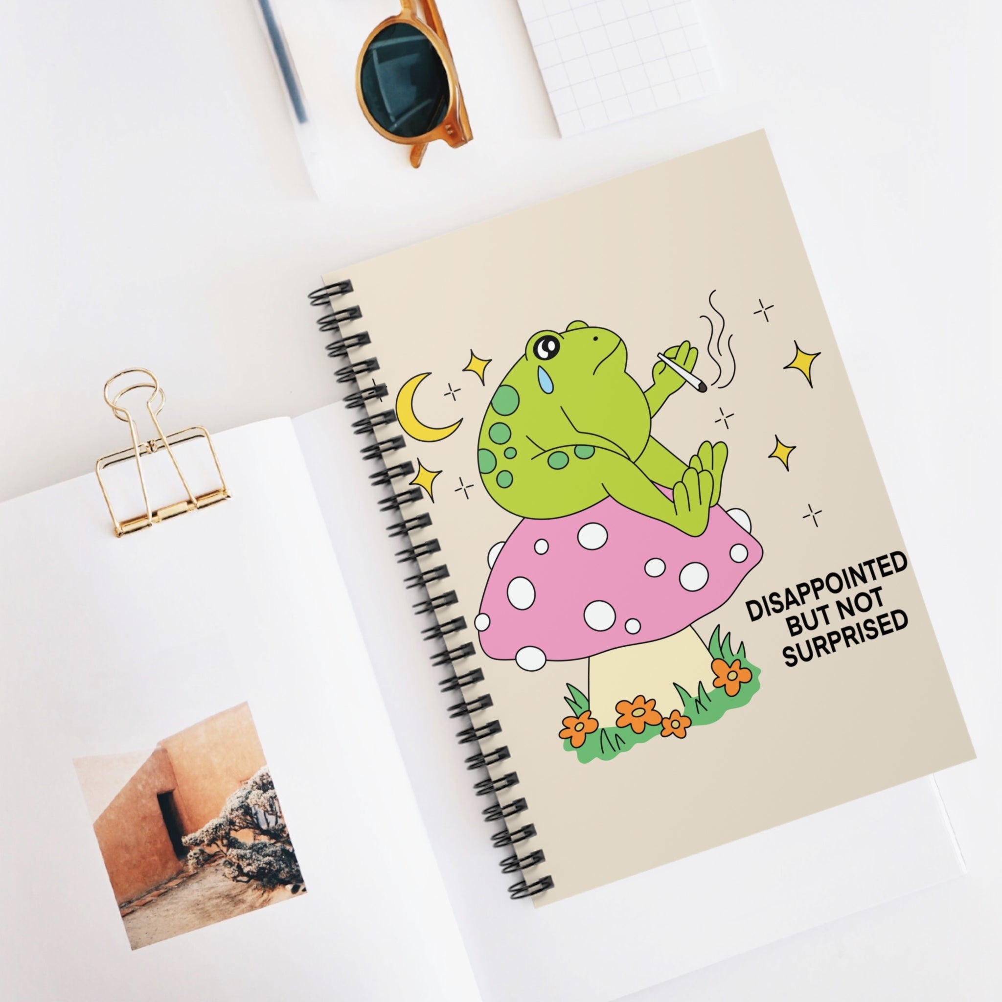 Disappointed But Not Surprised A5 Lined Notebook