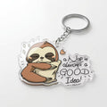 A Nap Is Always A Good Idea! Acrylic Keyring