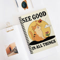 See Good In All Things A5 Lined Notebook