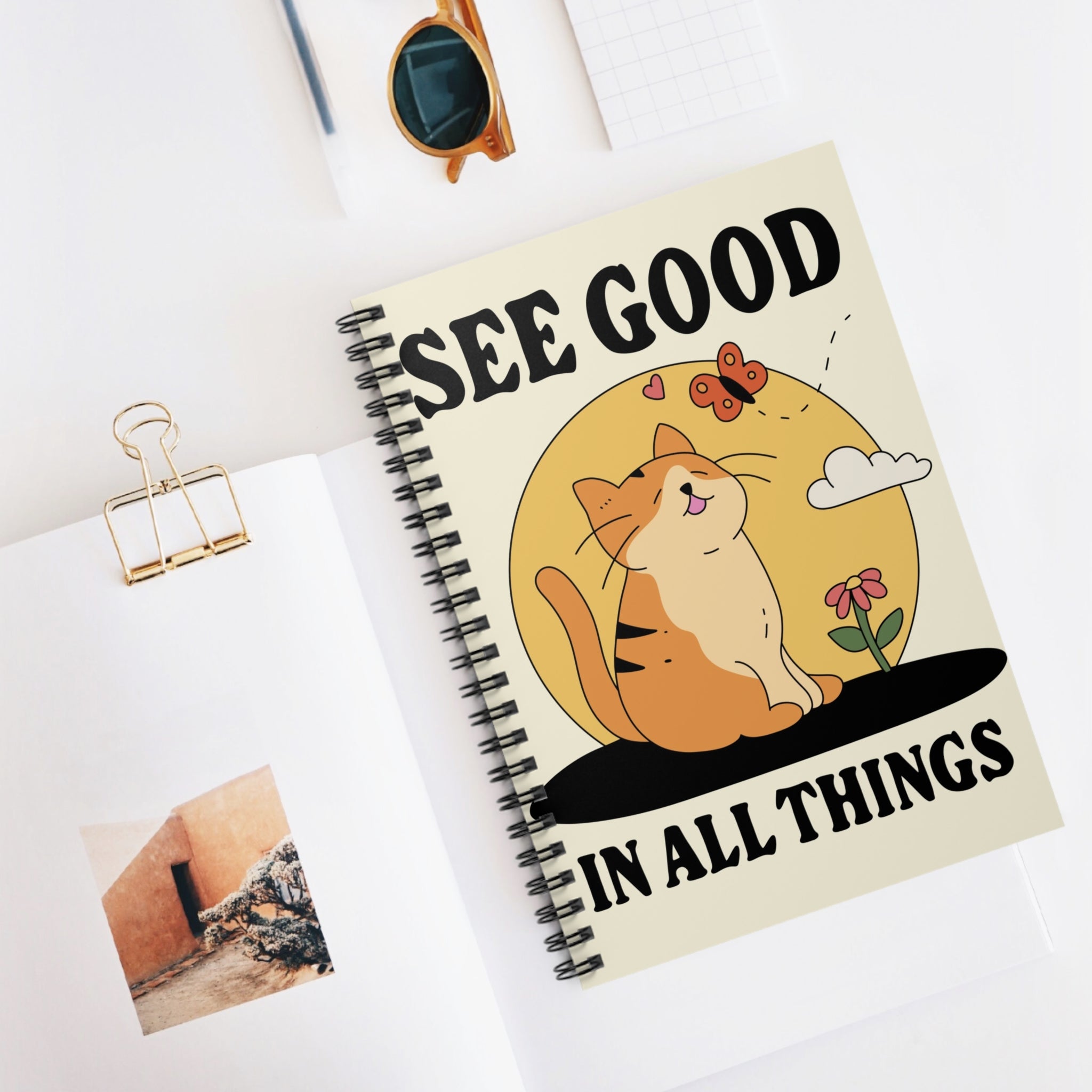 See Good In All Things A5 Lined Notebook