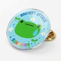 Anxiety Attack Survivor Acrylic Pin