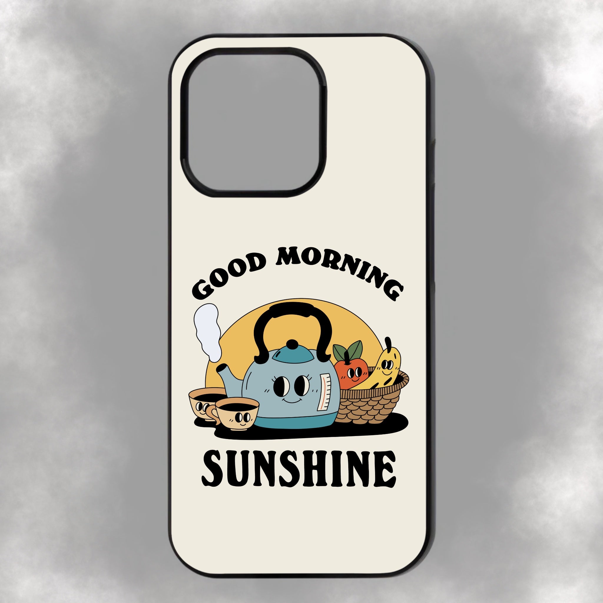 Good Morning Sunshine iPhone Rubber Phone Case
