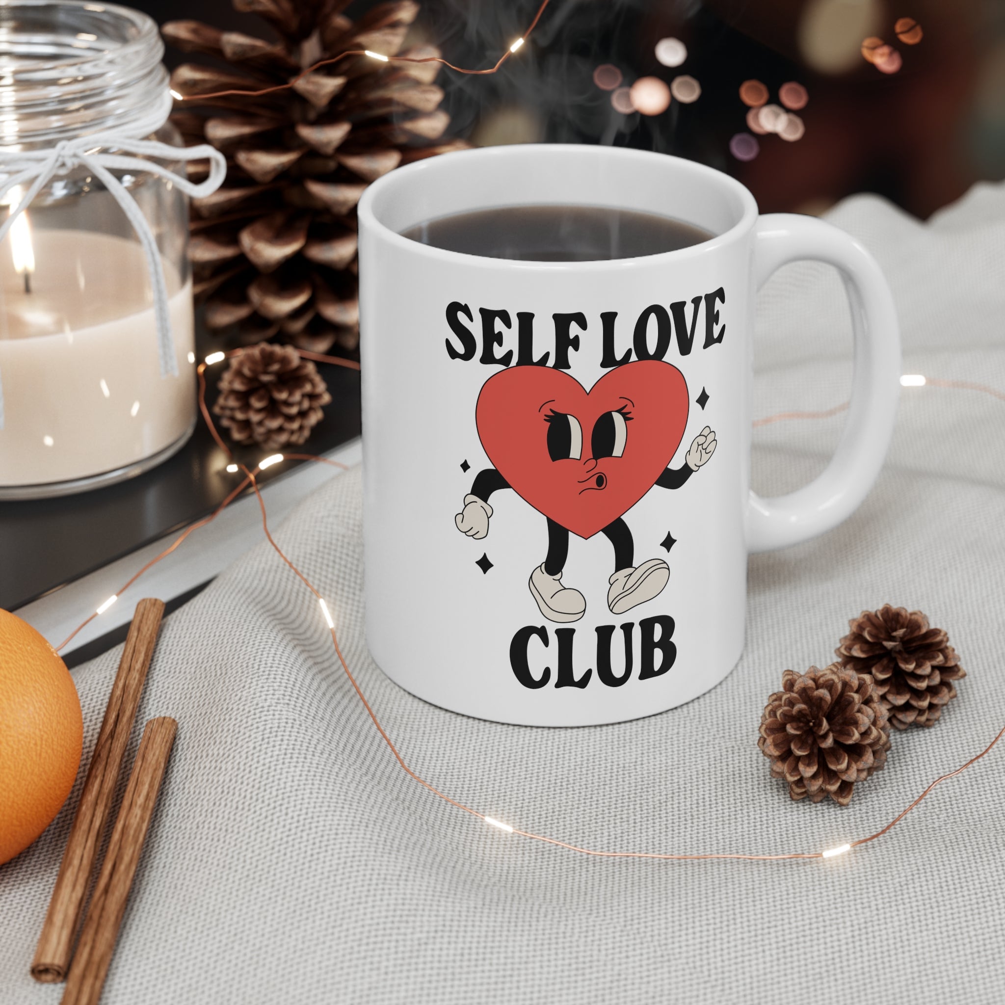Self Love Club 11oz Ceramic Mug