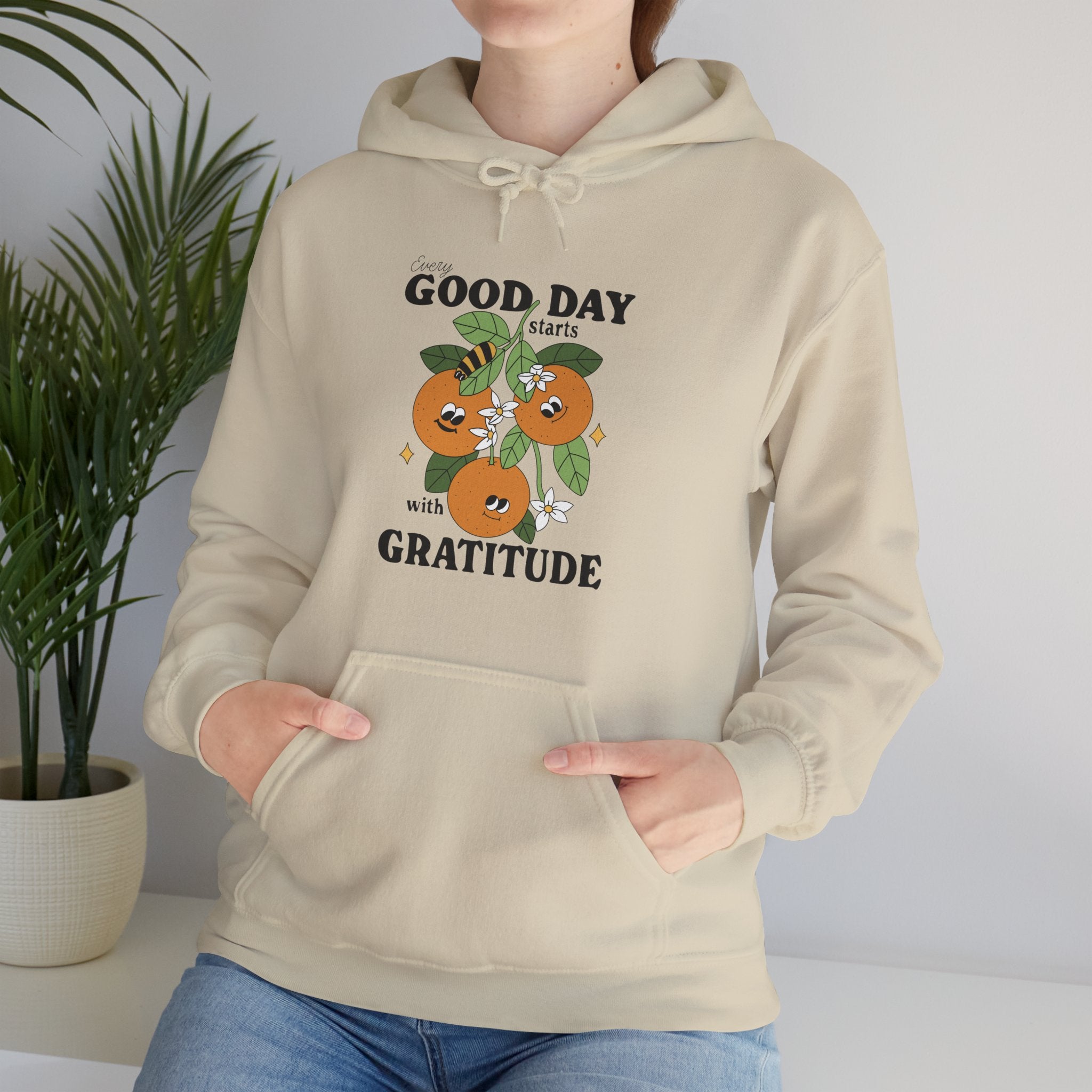 Every Good Day Starts With Gratitude Unisex Hoodie