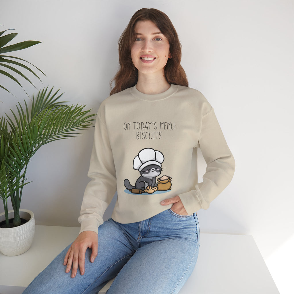 On Today’s Menu: Biscuits Unisex Sweatshirt