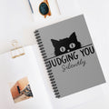Judging You Silently A5 Lined Notebook