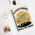 Everything Will Be Okay A5 Lined Notebook